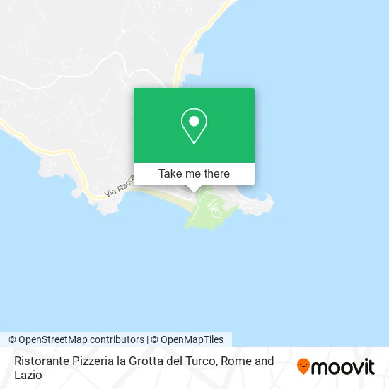 Ristorante Pizzeria la Grotta del Turco map