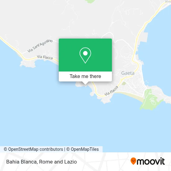 Bahia Blanca map