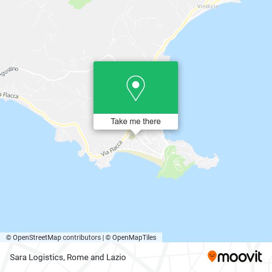 Sara Logistics map