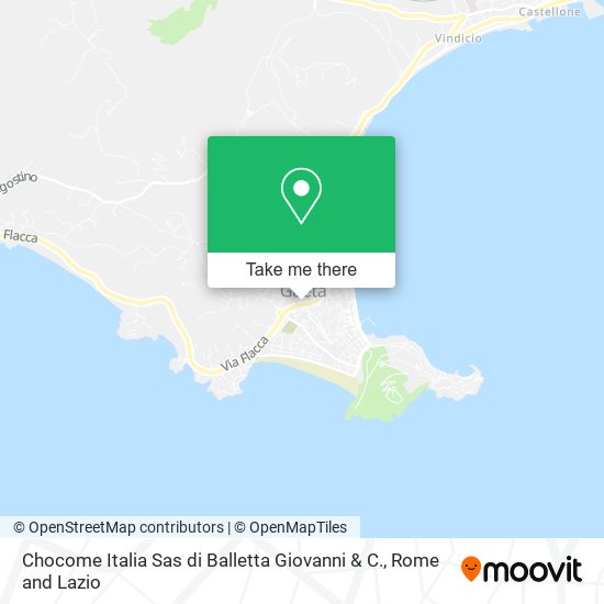 Chocome Italia Sas di Balletta Giovanni & C. map