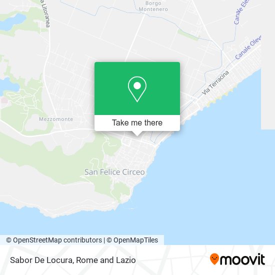 Sabor De Locura map