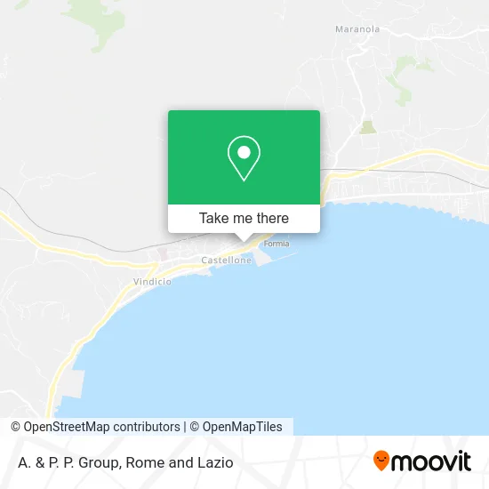 A. & P. P. Group map