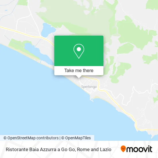 Ristorante Baia Azzurra a Go Go map