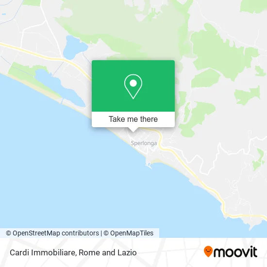 Cardi Real Estate map