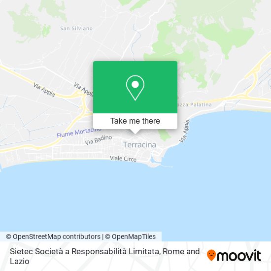 Sietec Società a Responsabilità Limitata map
