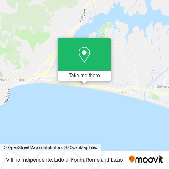 Villino Indipendente, Lido di Fondi map