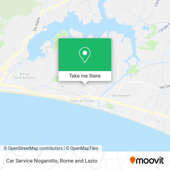 Car Service Nogarotto map