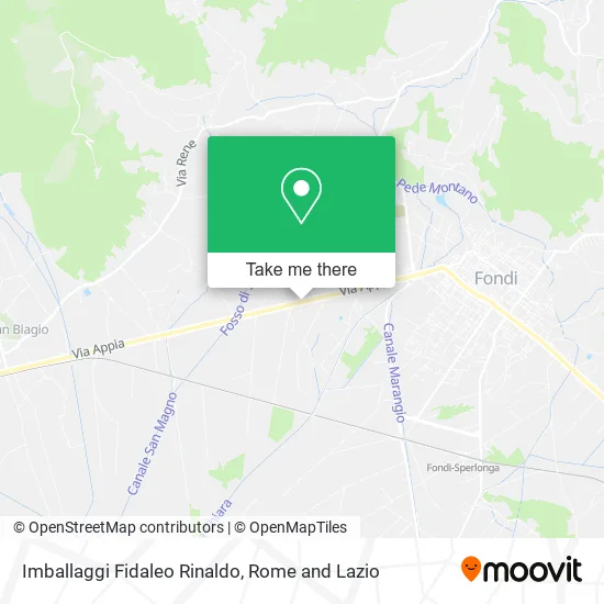 Fidaleo Rinaldo Packaging map