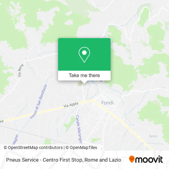 Pneus Service - First Stop Center map