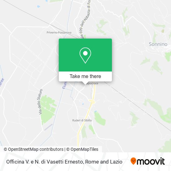 Officina V. e N. di Vasetti Ernesto map