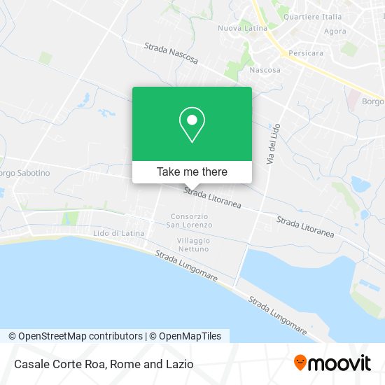 Casale Corte Roa map