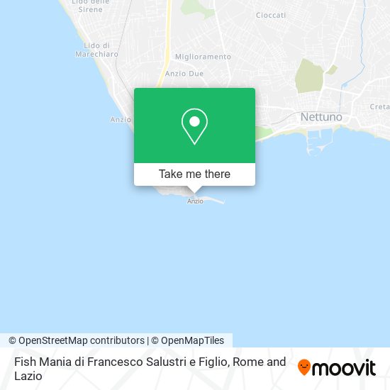 Fish Mania di Francesco Salustri e Figlio map