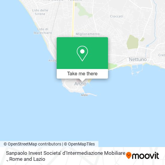 Sanpaolo Invest Societa' d'Intermediazione Mobiliare . map