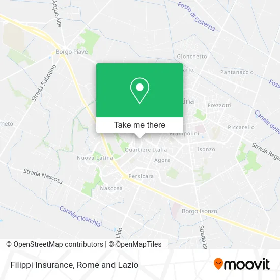 Filippi Insurance map