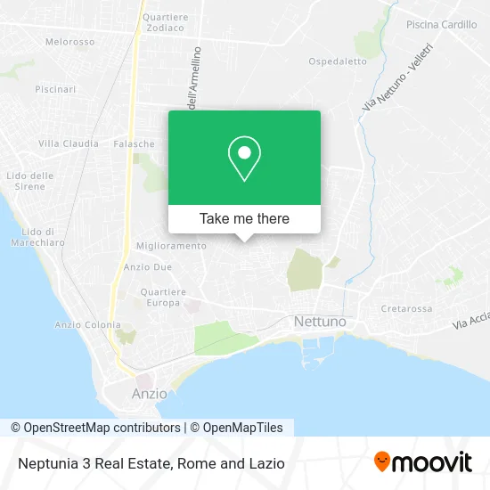 Neptunia 3 Real Estate map