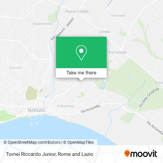 Tomei Riccardo Junior map