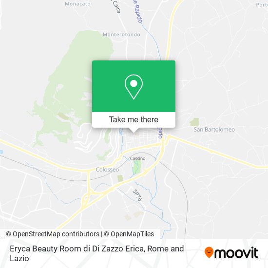 Eryca Beauty Room di Di Zazzo Erica map