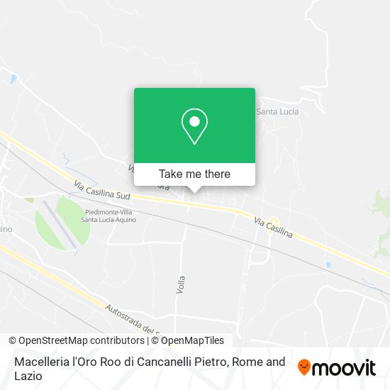 Macelleria l'Oro Roo di Cancanelli Pietro map