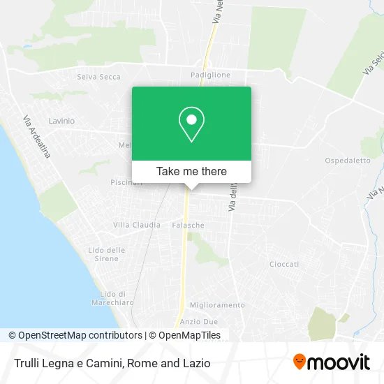 Trulli Wood and Chimneys map