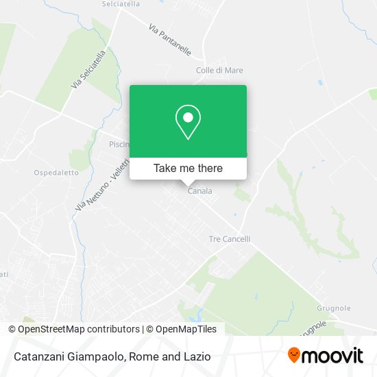 Catanzani Giampaolo map