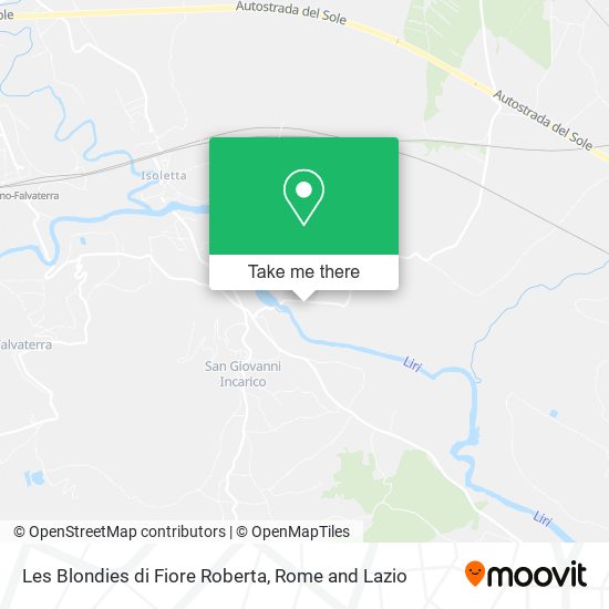 Les Blondies di Fiore Roberta map