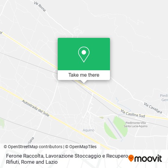 Ferone Raccolta, Lavorazione Stoccaggio e Recupero Rifiuti map