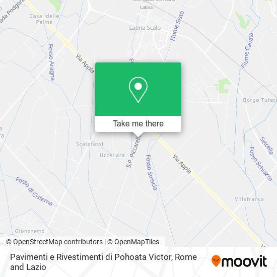 Pavimenti e Rivestimenti di Pohoata Victor map
