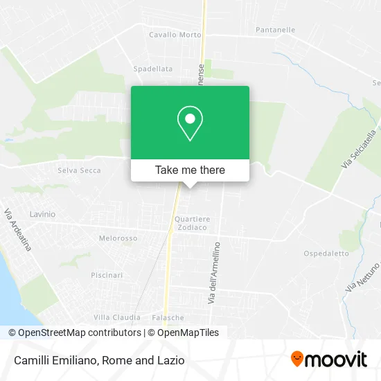 Camilli Emiliano map