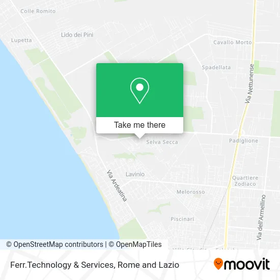 Ferr.Technology & Services map