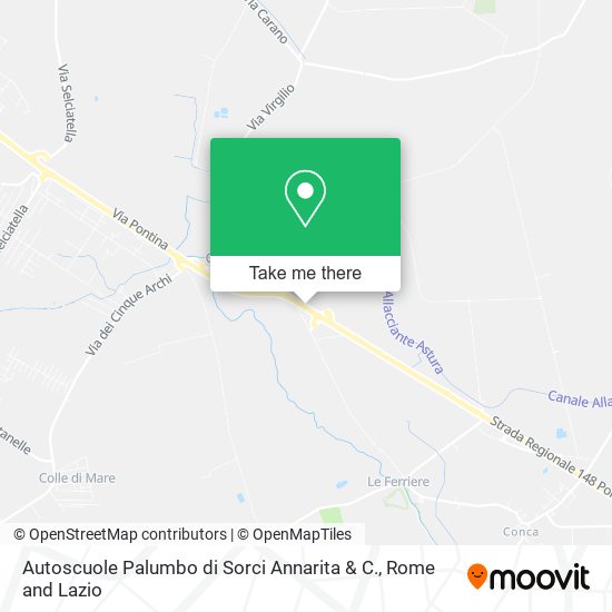 Autoscuole Palumbo di Sorci Annarita & C. map