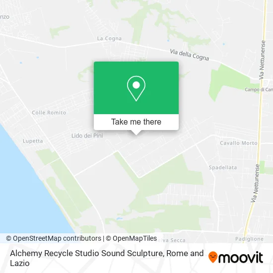 Alchemy Recycle Studio Sound Sculpture map