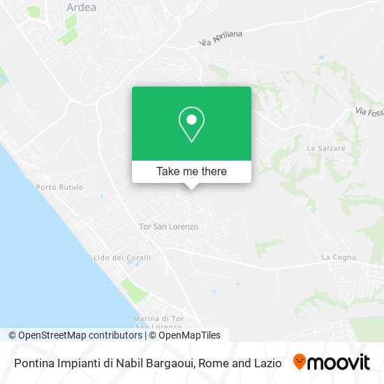 Pontina Impianti di Nabil Bargaoui map