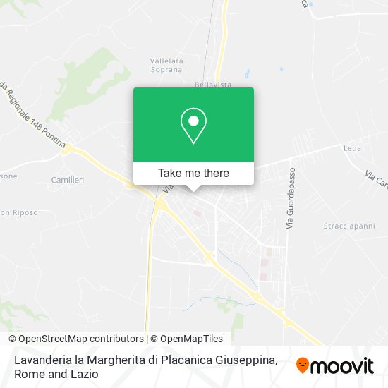 Lavanderia la Margherita di Placanica Giuseppina map
