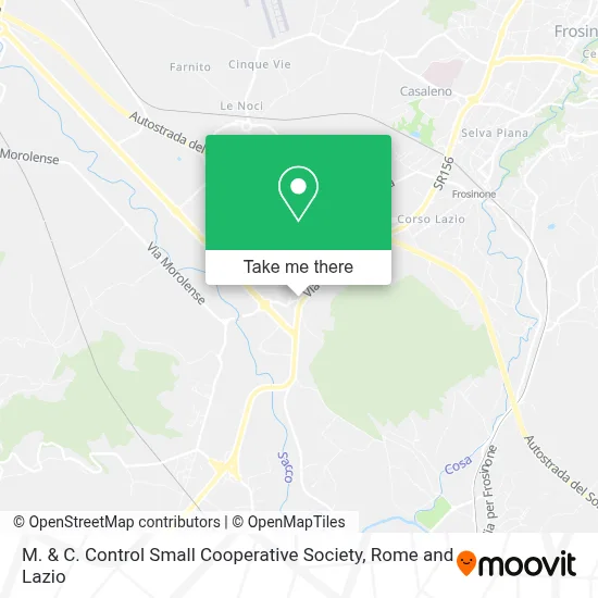 M. & C. Control Small Cooperative Society map