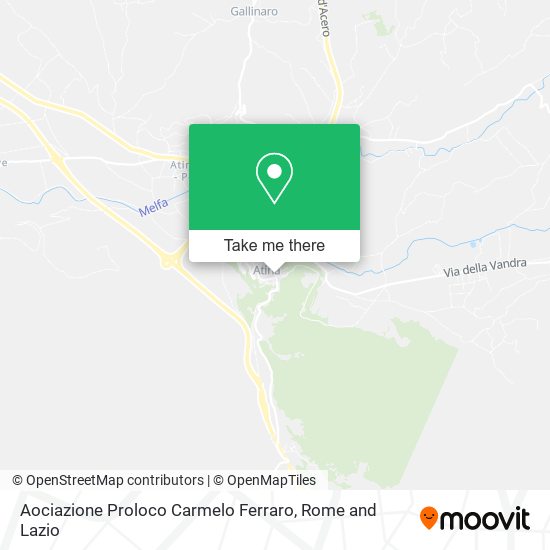 Aociazione Proloco Carmelo Ferraro map