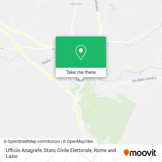 Ufficio Anagrafe, Stato Civile Elettorale map