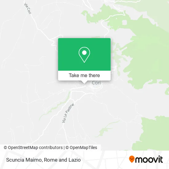 Scuncia Maimo map