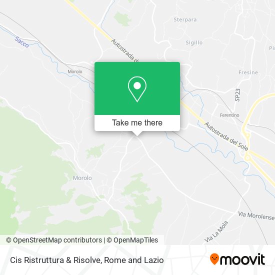 Cis Ristruttura & Risolve map