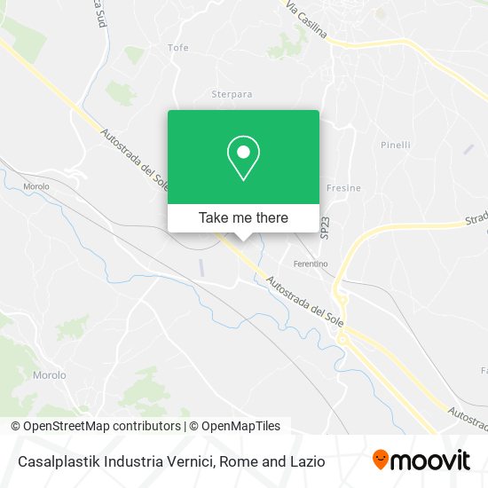 Casalplastik Industria Vernici map