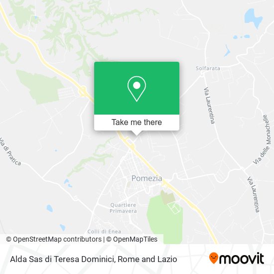 Alda Sas di Teresa Dominici map