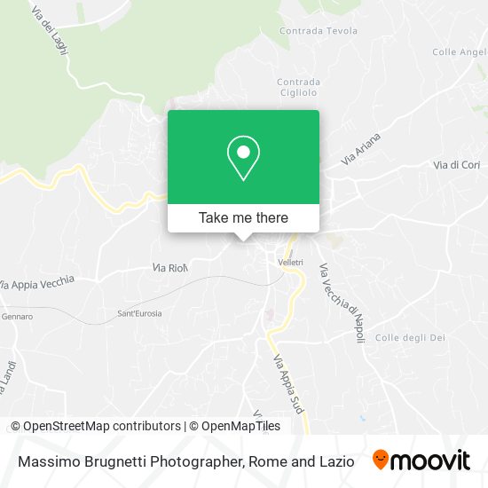 Massimo Brugnetti Photographer map