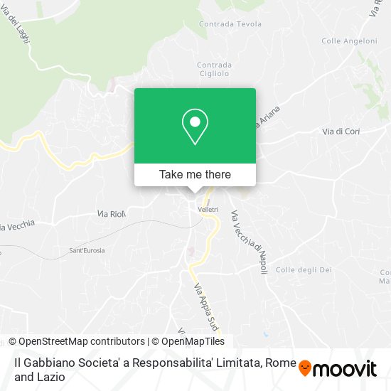 Il Gabbiano Societa' a Responsabilita' Limitata map
