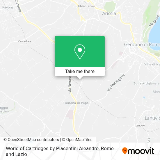 World of Cartridges by Piacentini Aleandro map