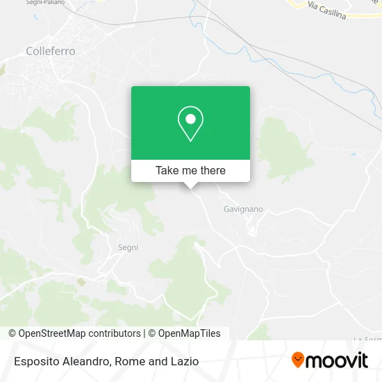 Esposito Aleandro map