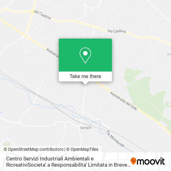 Centro Servizi Industriali Ambientali e RicreativiSocieta' a Responsabilita' Limitata in Breve Cesi map