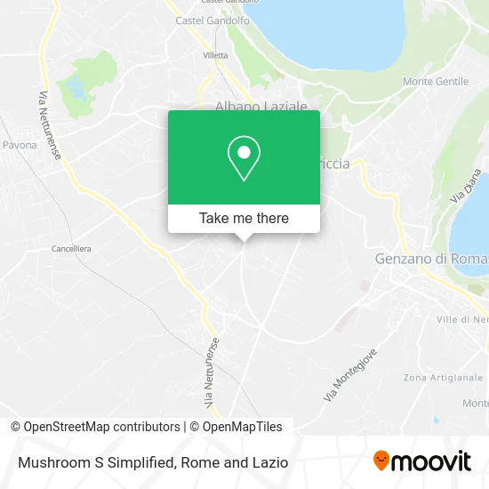 Mushroom S Simplified map