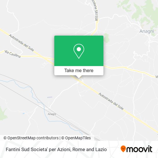 Fantini Sud Societa' per Azioni map