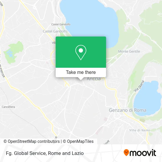 FG Global Service map