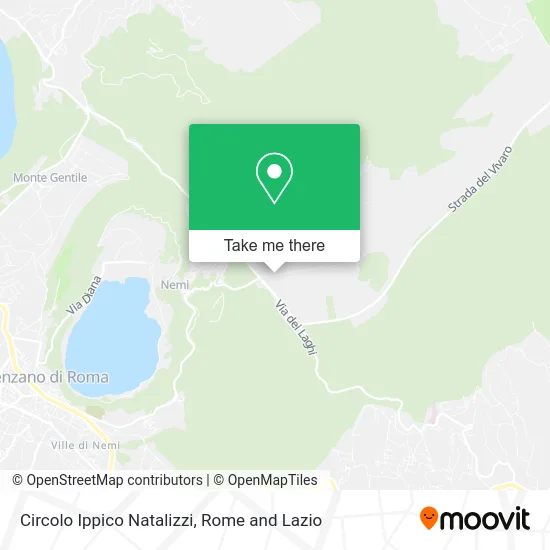 Natalizzi Equestrian Club map