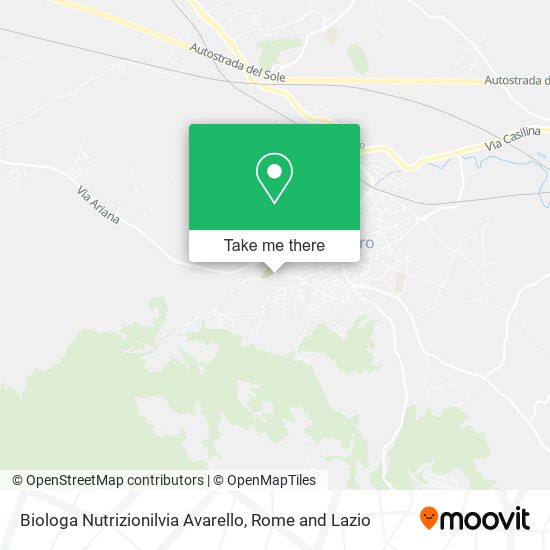 Biologa Nutrizionilvia Avarello map